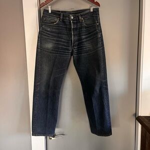 Levi's Dark Blue Boyfriend Jeans